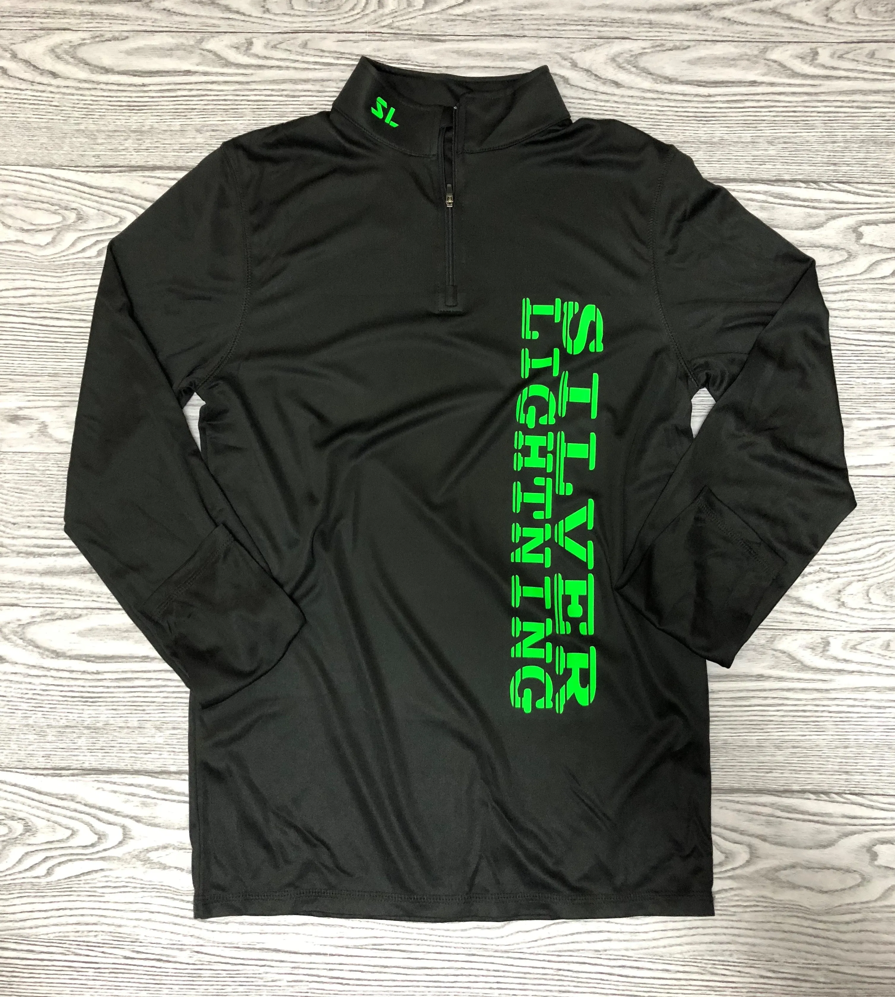 SL Quarter Zip Wicking Long Sleeve Pullover