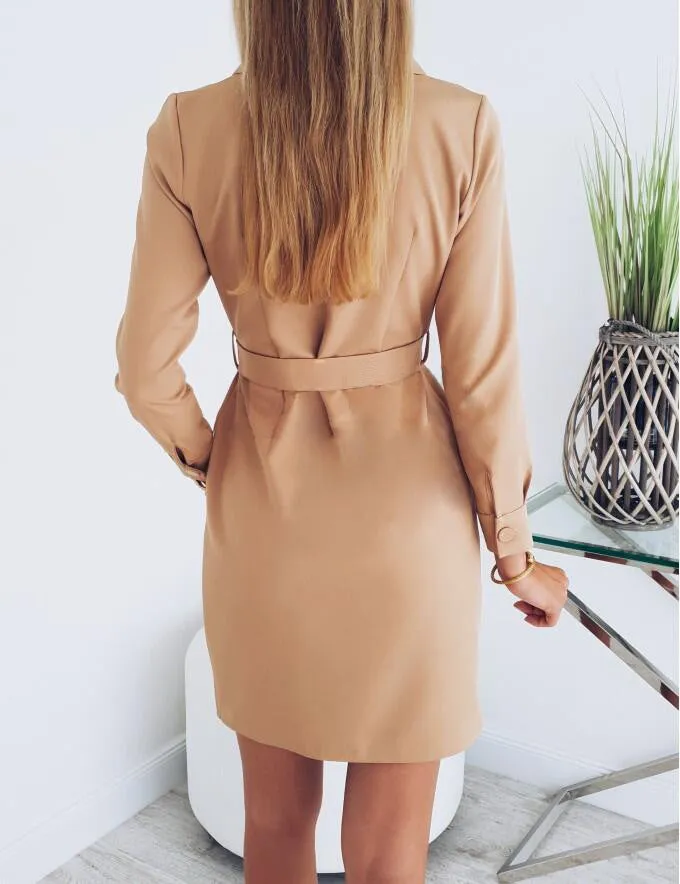 Slim Fit Coat Dress