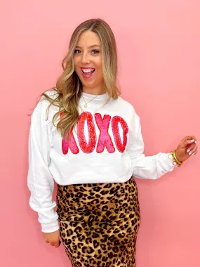Sparkly XOXO Pullover