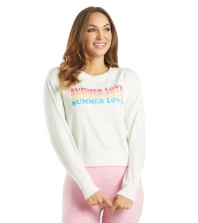 Spiritual Gangster Summer Love Crew Neck Savasana Pullover