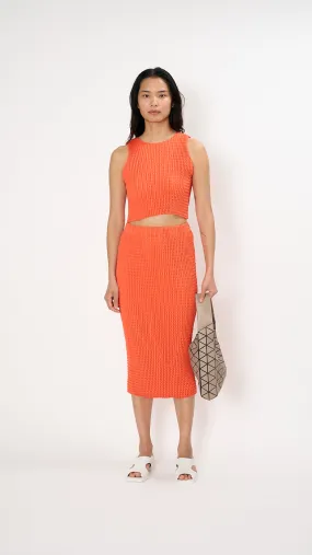 Spongy-46 Top in Orange