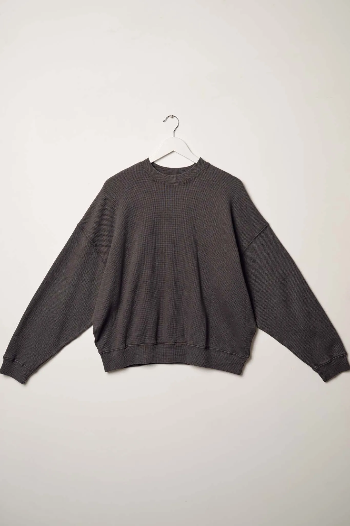 Stay Toasty Garment Dyed Thermal Pullover Top