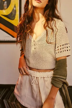 Summer Khaki Bree Pullover