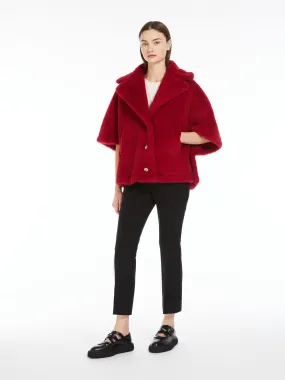 Teddy fabric short cloak