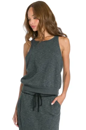 Trifecta French Terry Racer Tank Pullover