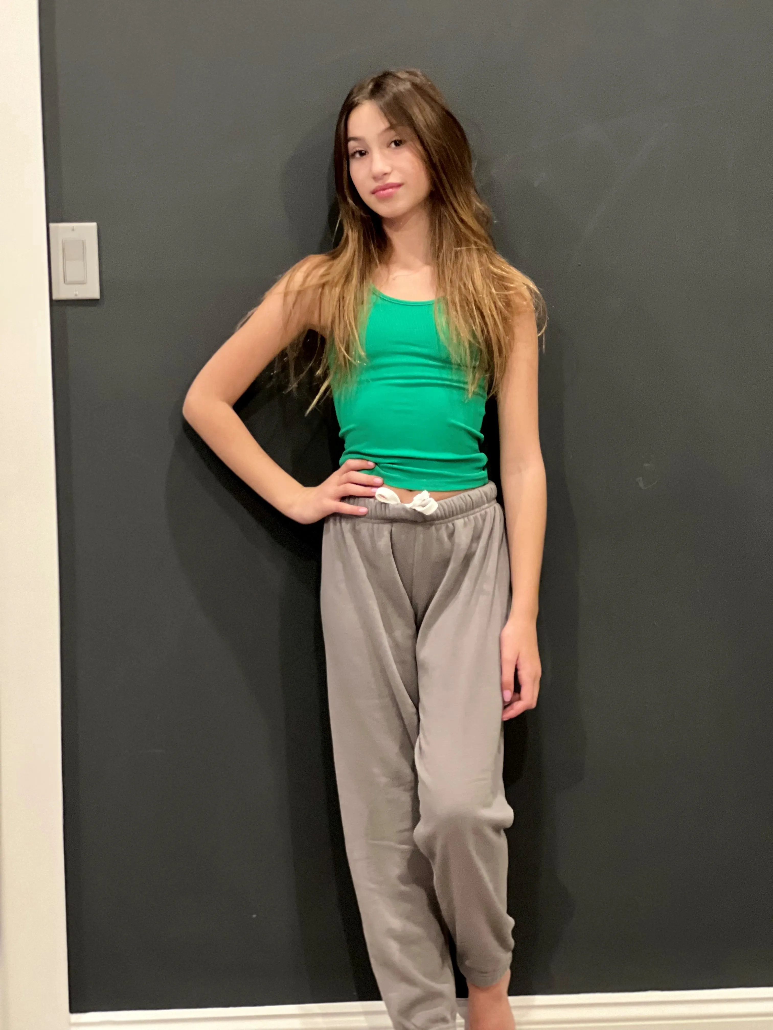 TWEEN MANDI TANK CAMP COLORS- FINAL SALE