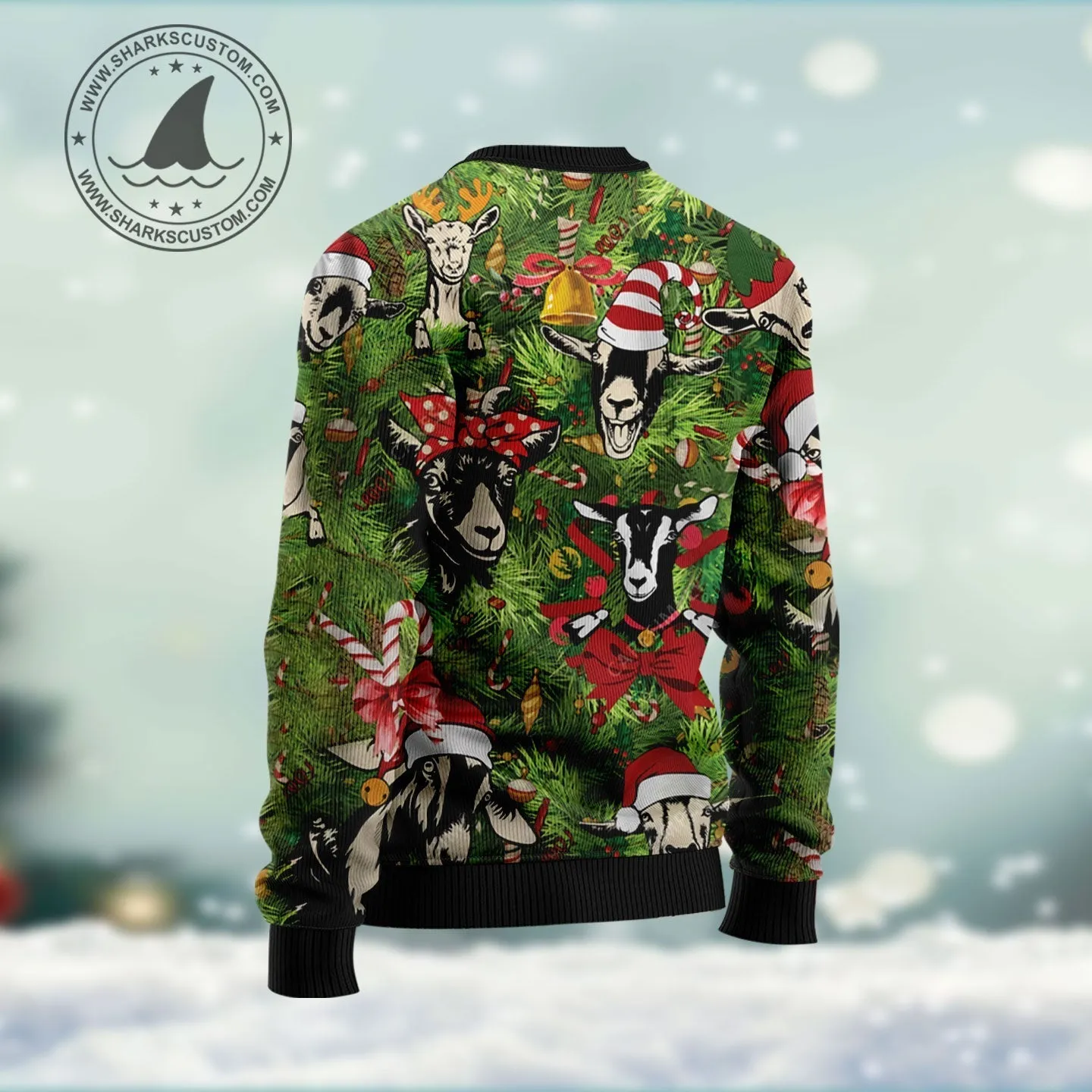 Ugly Sweater JulesRoche All-Over-Print Christmas Pullover