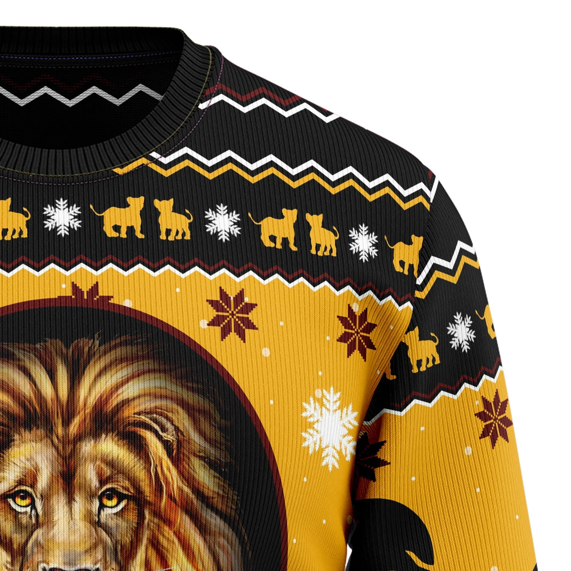 Ugly Sweater JulesRoche All-Over-Print Classic Winter Pullover