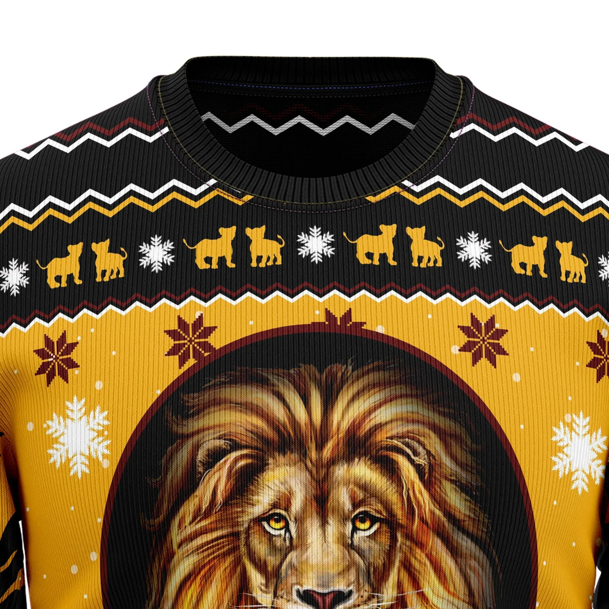 Ugly Sweater JulesRoche All-Over-Print Classic Winter Pullover