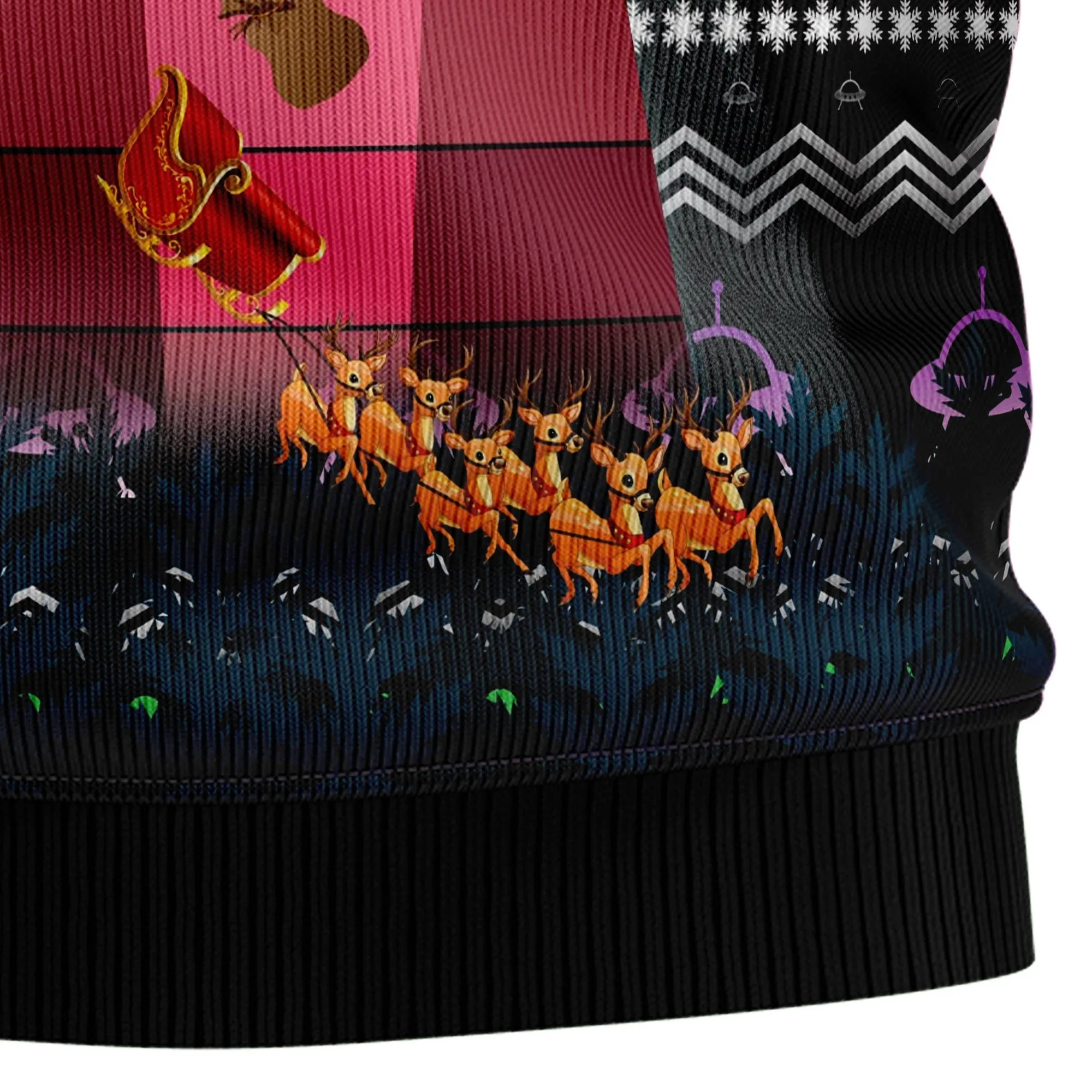 Ugly Sweater JulesRoche Graphic Christmas Holiday Pullover