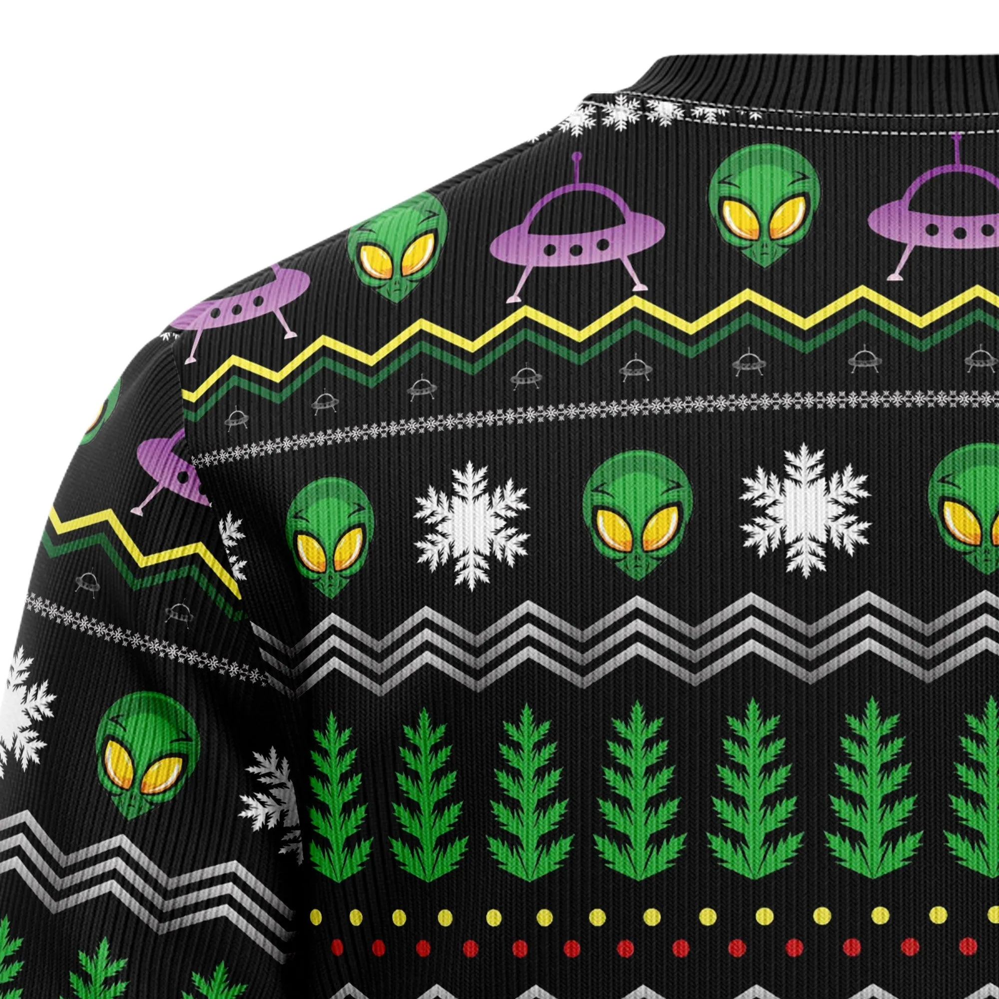 Ugly Sweater JulesRoche Graphic Christmas Holiday Pullover
