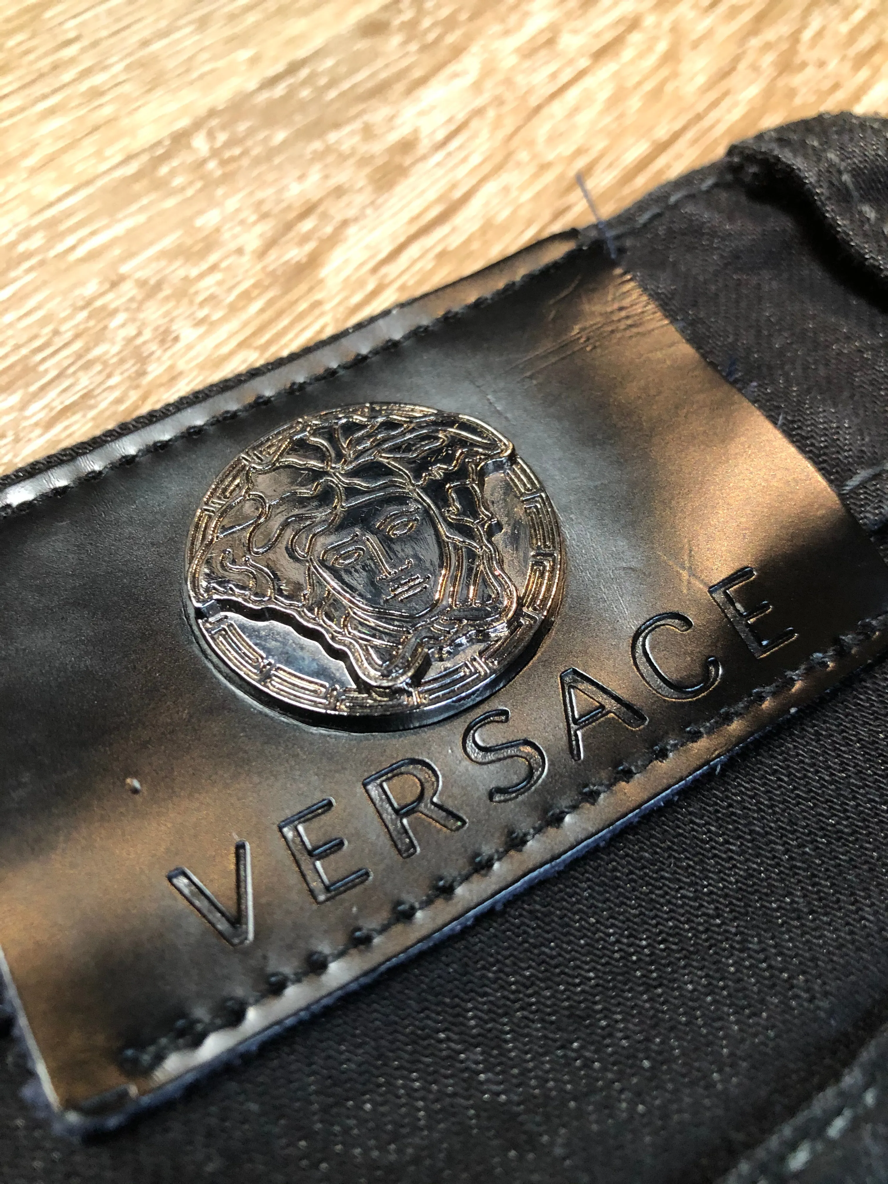 Versace Black Skinny Jeans