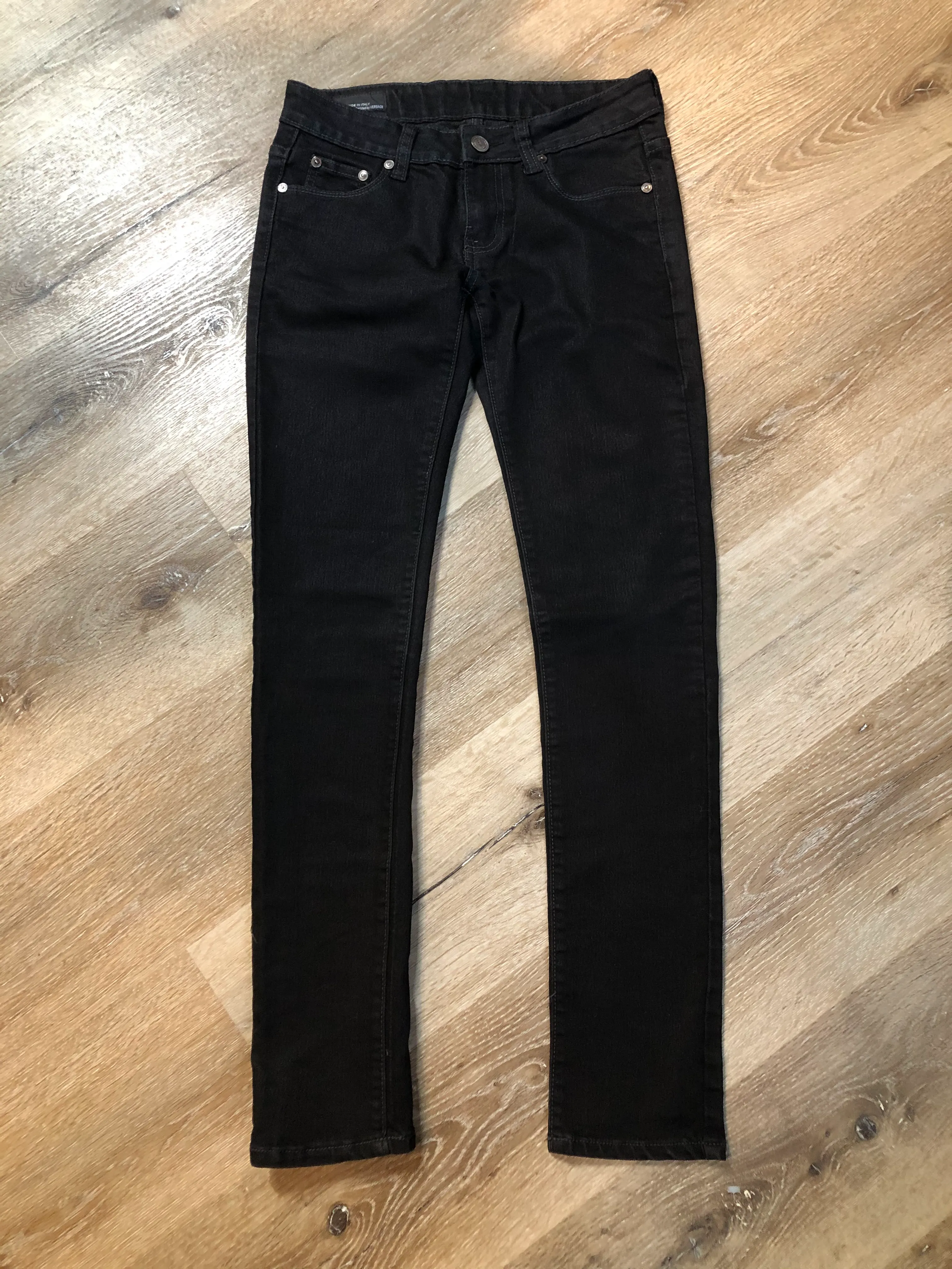 Versace Black Skinny Jeans