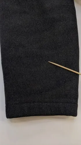 Vintage Gloverall Duffle Wool Coat Jacket Size 34 Black