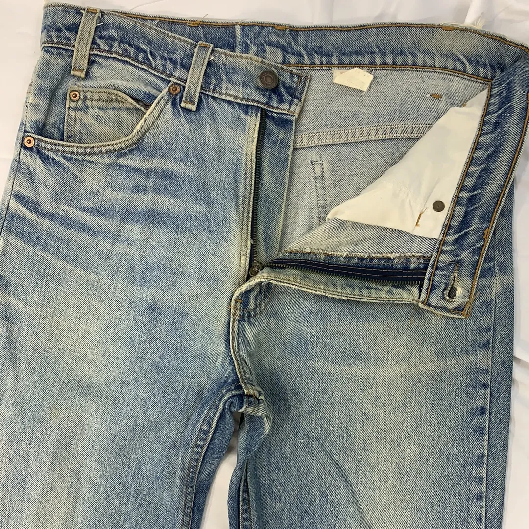 Vintage Levi’s 517 Denim Orange Tab Jeans - W33