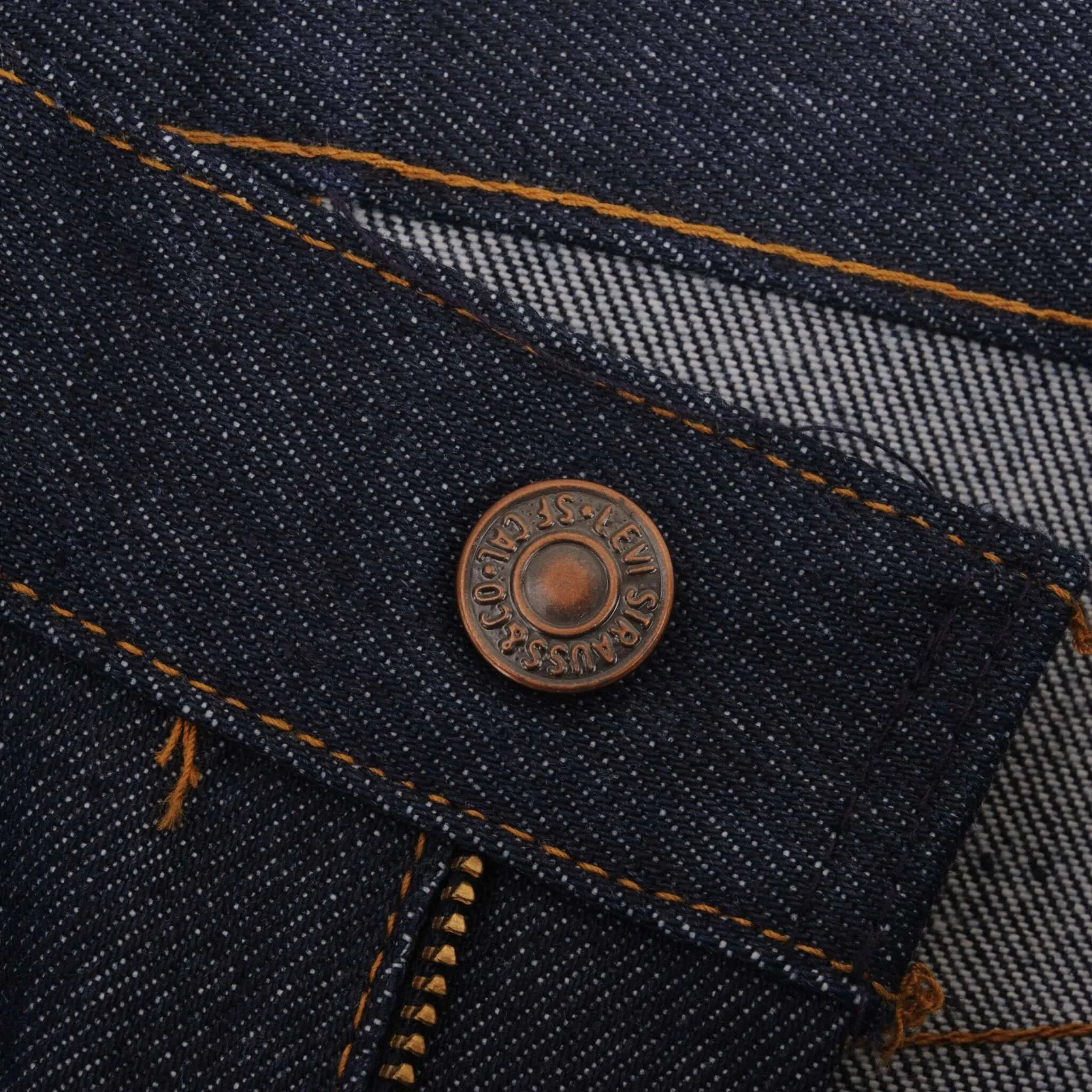 VINTAGE LEVIS 717 SADDLEMAN BOOT CUT JEANS 1977 SIZE 26X34 MADE IN USA DEADSTOCK
