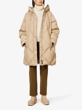 Weekend By Max Mara Calerno Oversized Fit Quilted Woven Coat 23549608336 Col 018