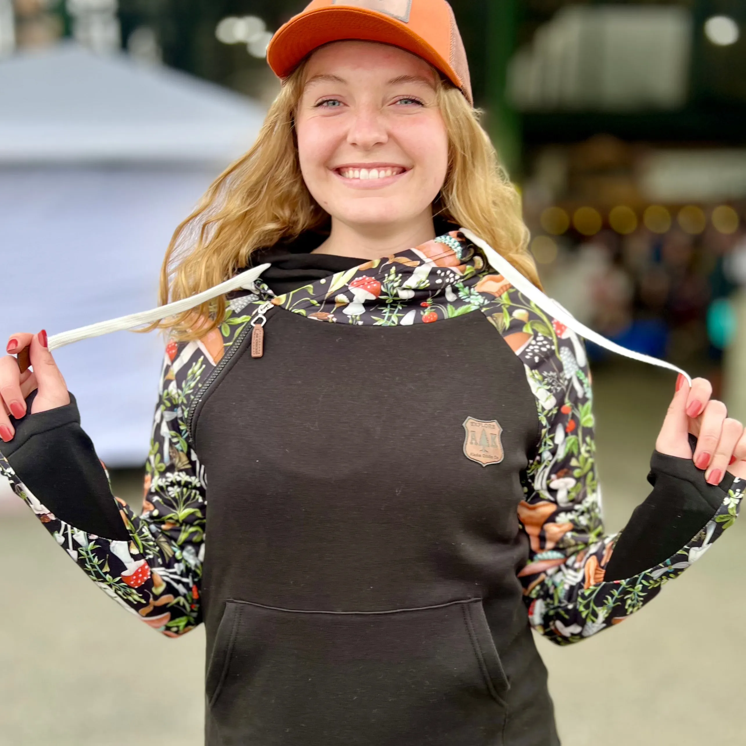 Wholesale: Mushroom Sleeve Hoodie