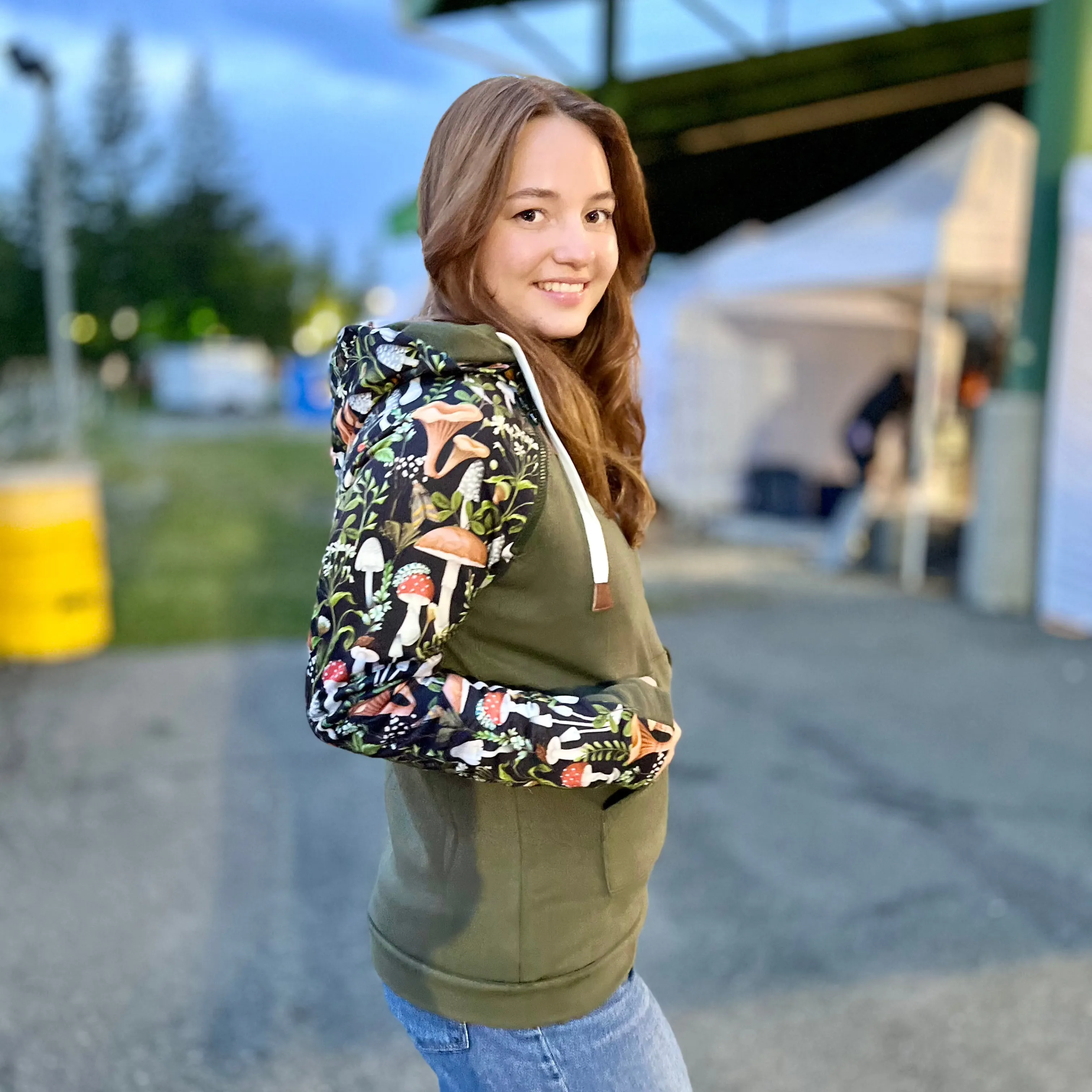 Wholesale: Mushroom Sleeve Hoodie