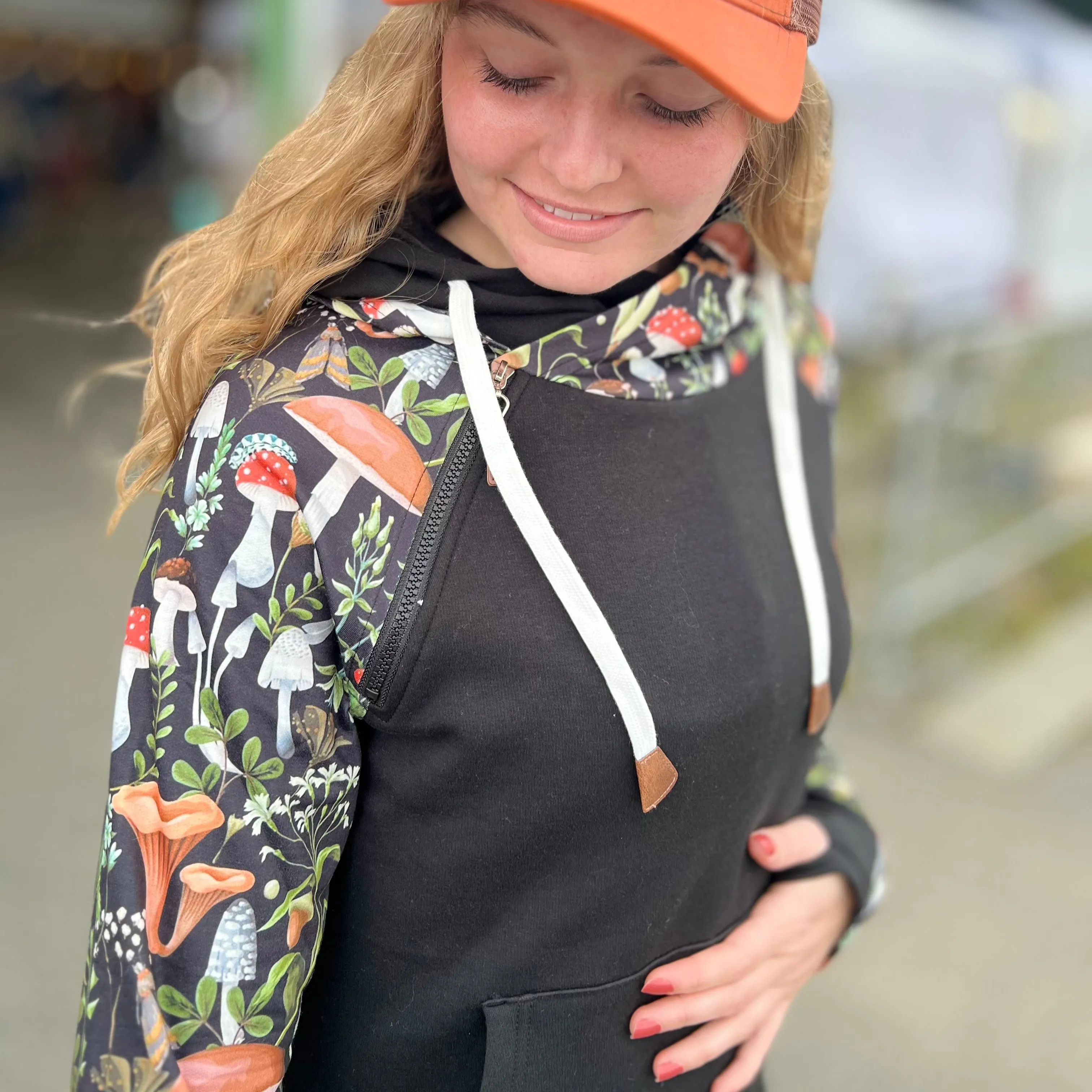 Wholesale: Mushroom Sleeve Hoodie