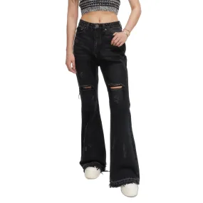 Wilderness Wandering Mermaid Grey Jeans