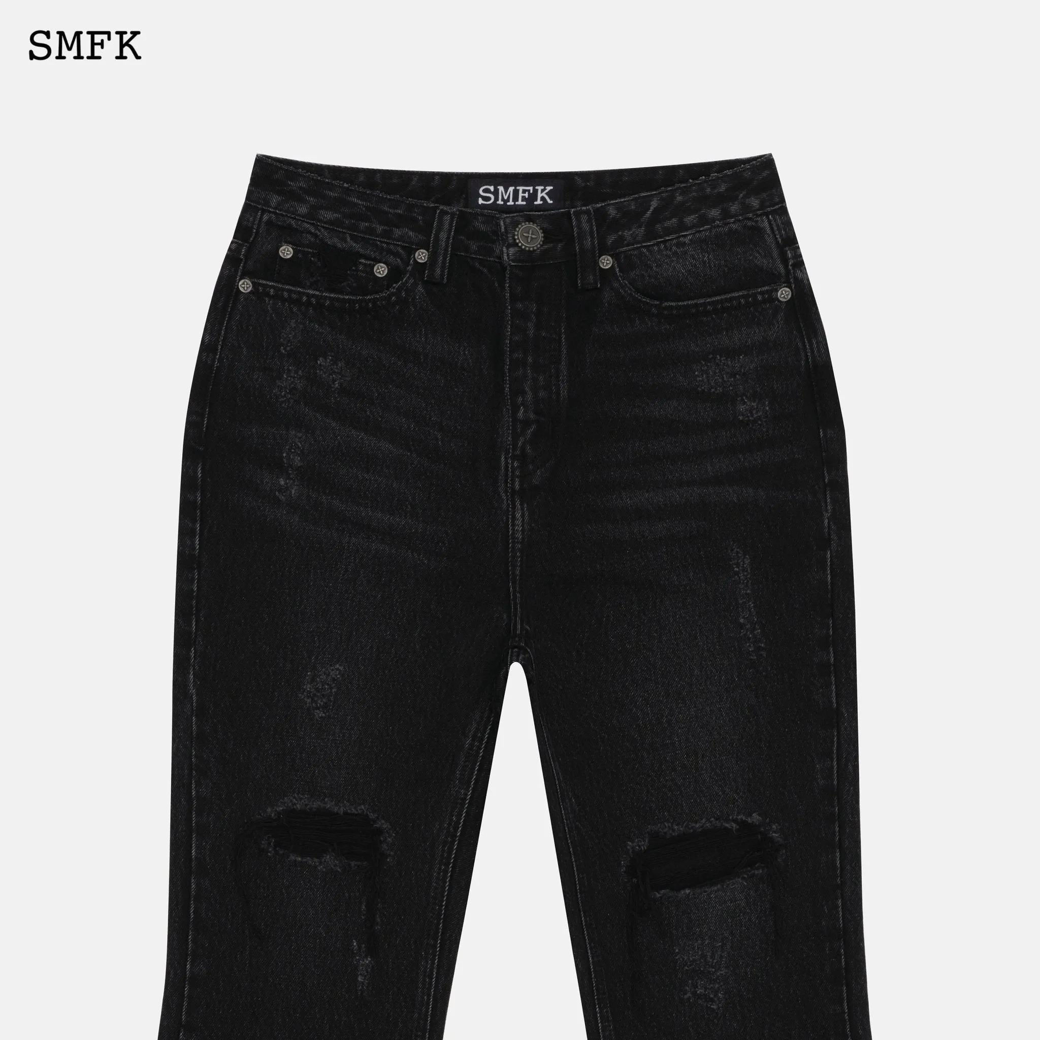 Wilderness Wandering Mermaid Grey Jeans