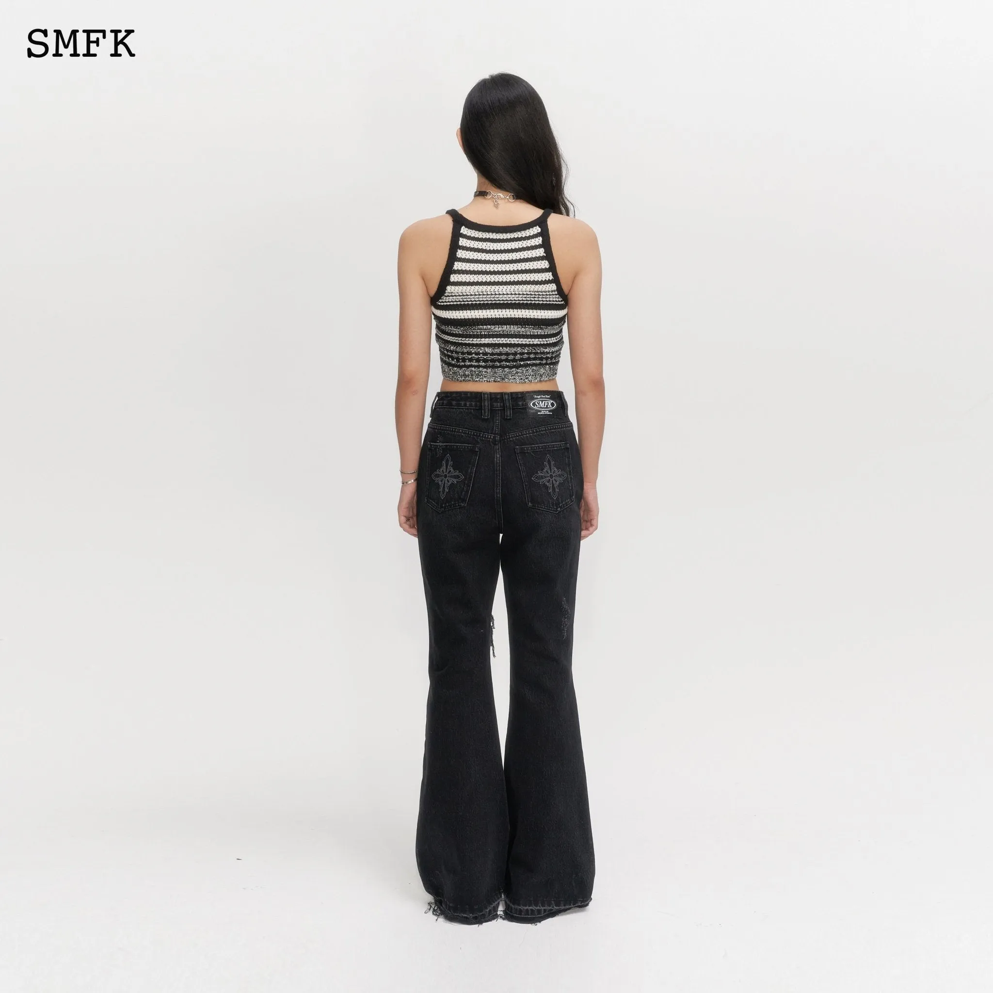 Wilderness Wandering Mermaid Grey Jeans