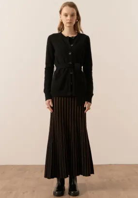 Willow Cashmere Tie Cardigan