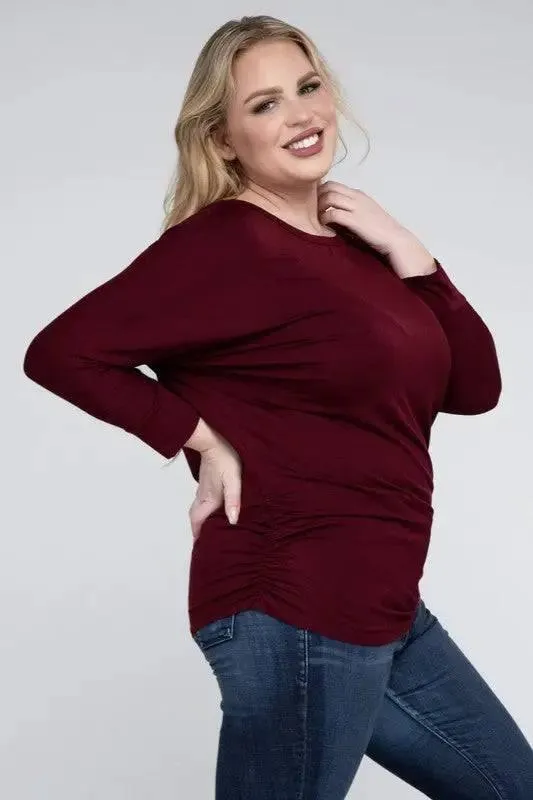 Zenana Plus Size 3/4 Sleeve Top
